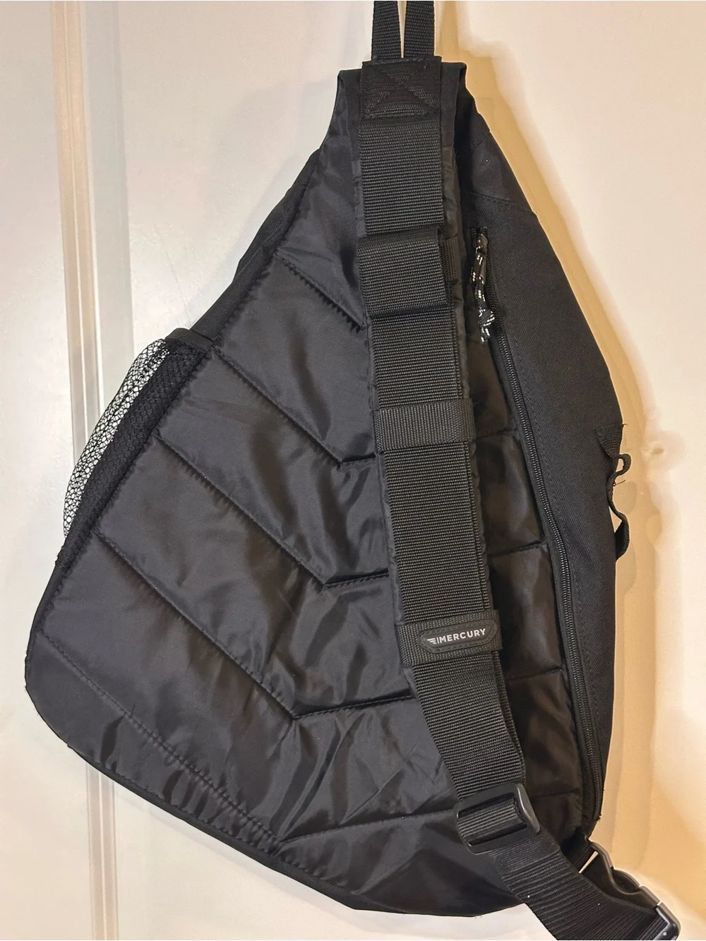 Mercury Black Sling Backpack